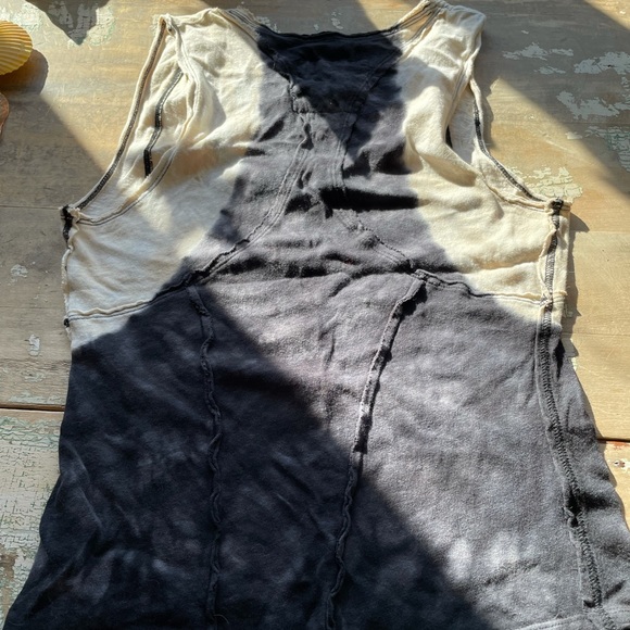 WE THE FREE DISTRESSED TIE DYED SLEEVELESS TANK WOMENS EXTRA SMALL - Picture 9 of 9